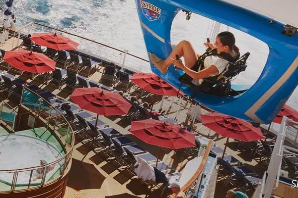 SkyRide on Carnival Cruise Line