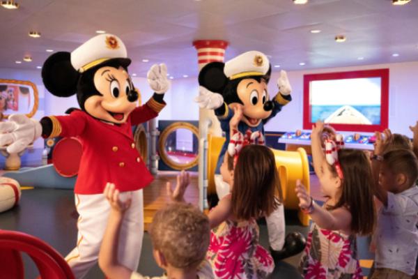 Mickey and Minnie Captains Deck