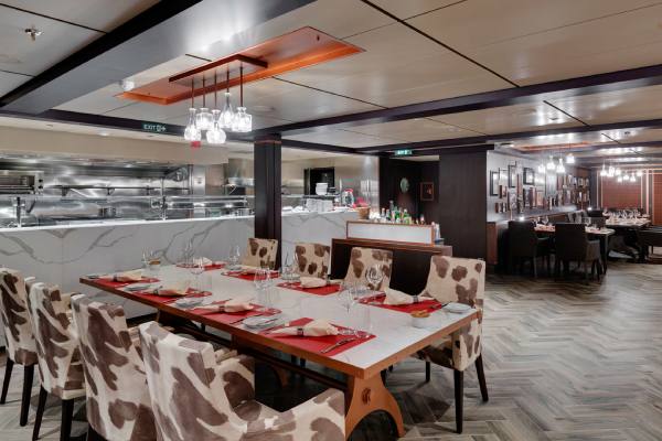 Royal Caribbean specialty dining steakhouse
