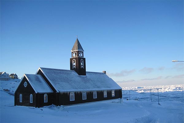 Ilulissat Church Pole Greenland