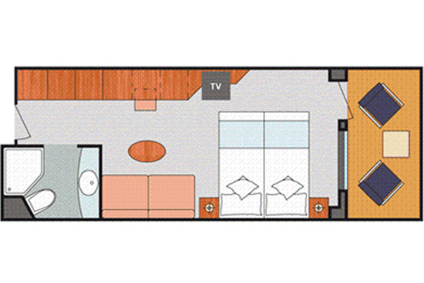 Costa Cruises Pullman Beds