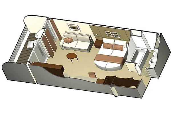 cabins on Celebrity Silhouette