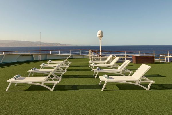 Crystal Cruises Sun Decks