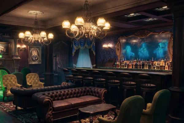 Haunted Mansion Parlor