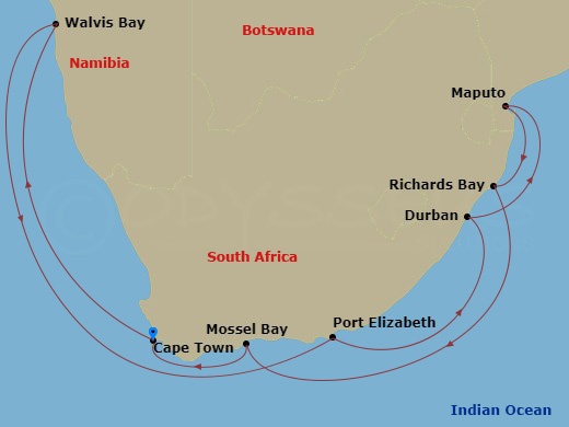 Oceania Africa