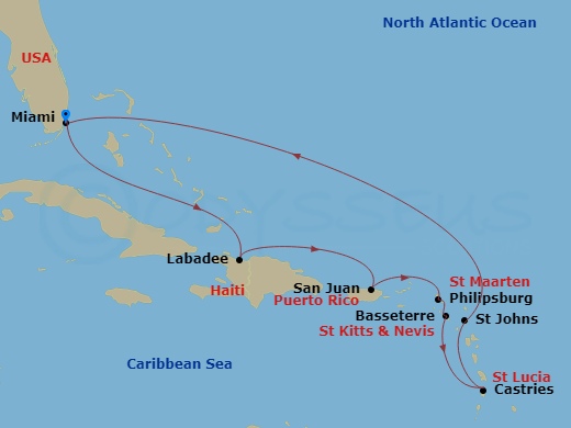Caribbean Map RT FLL