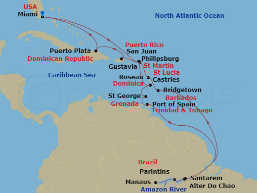 RSSC Luxury South America Cruise