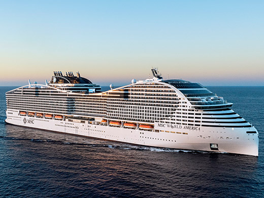 MSC World America Cruise Ship