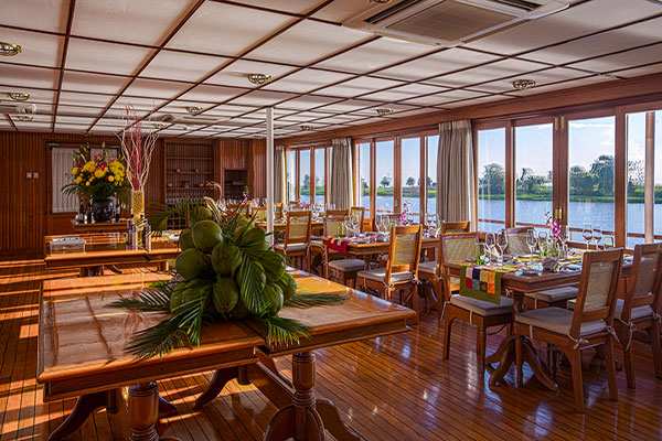 Mekong Pandaw Dining Room