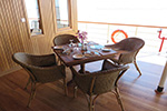 RV Kindat Pandaw Outdoor Dining