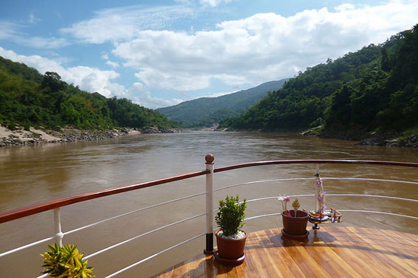 Laos Pandaw Bow Deck