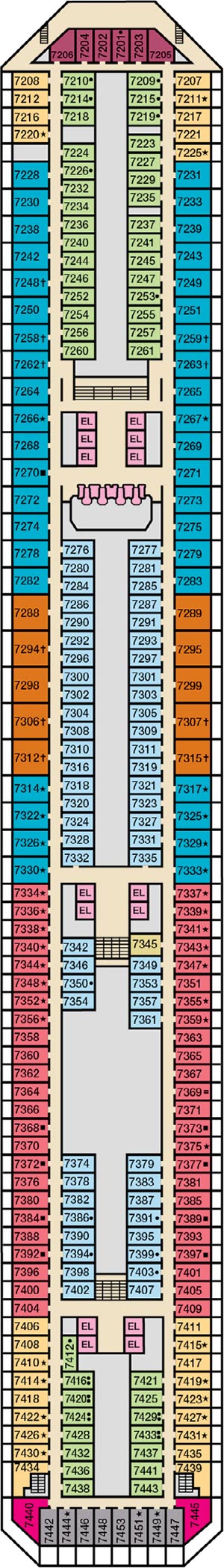 Deck 7 - Empress plan