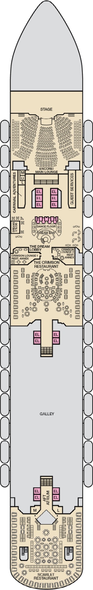 Deck 3 - Lobby plan