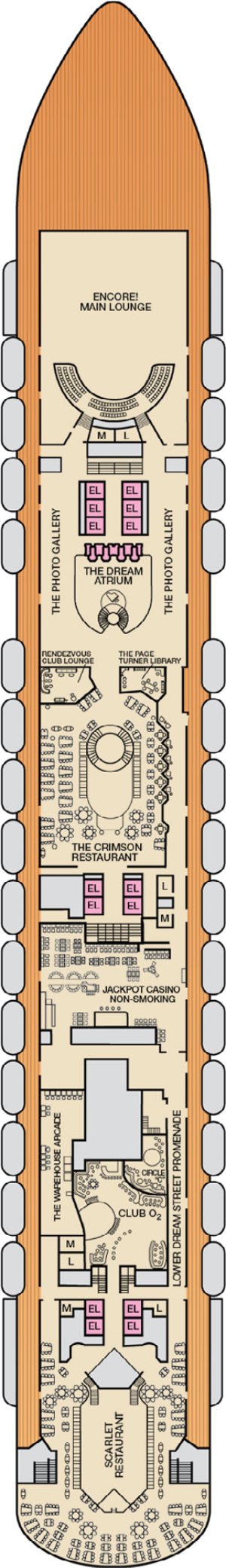 Deck 4 - Atlantic plan