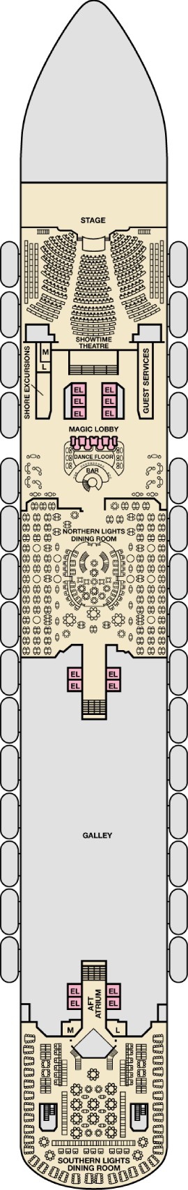 Deck 3 - Lobby  plan