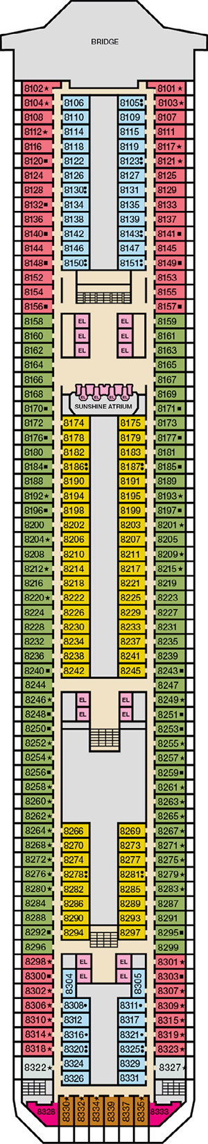 Deck 8 plan