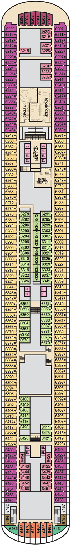 Deck 6 plan