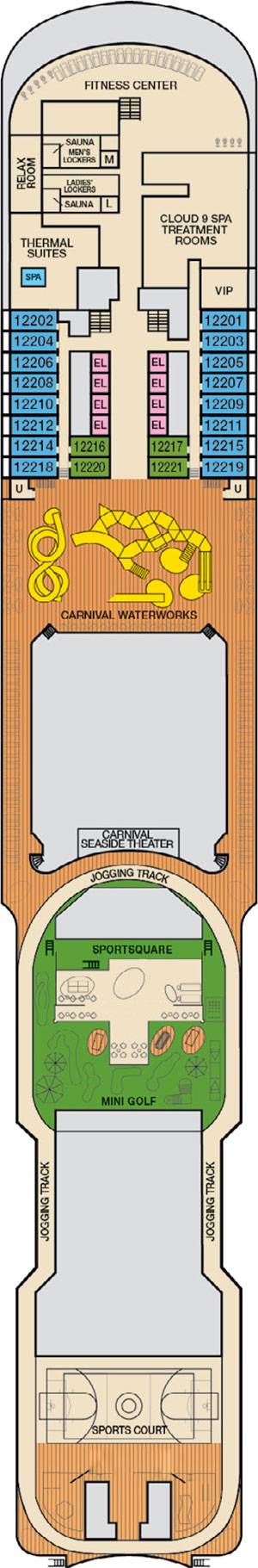 Deck 12 plan