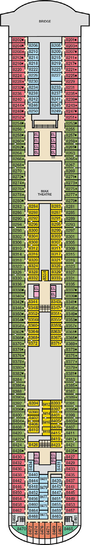 Deck 8 plan