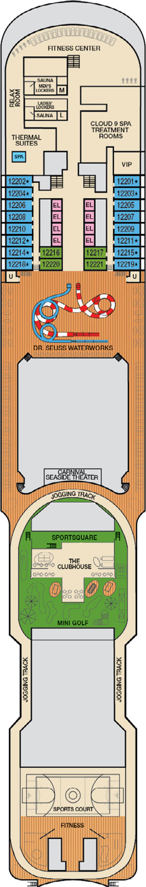 Deck 12 plan