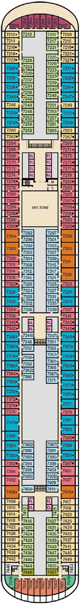 Deck 7 plan