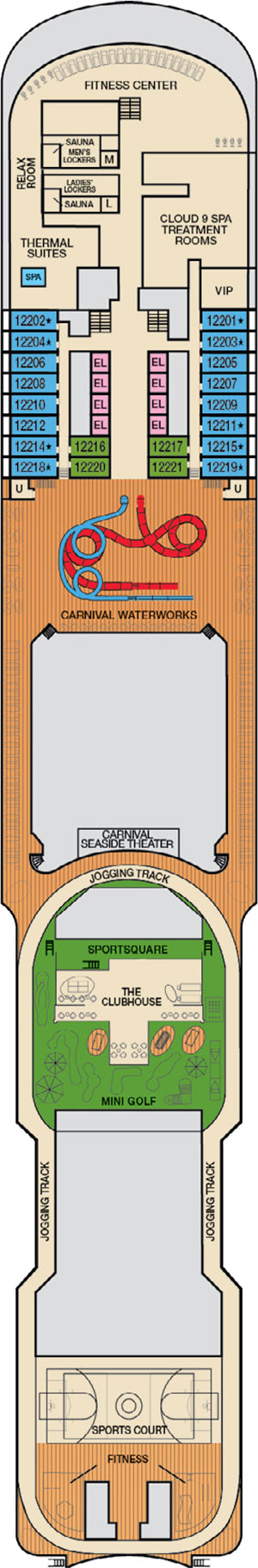 Deck 12 plan