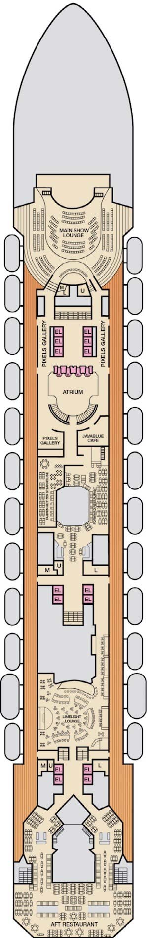 Deck 4 - Atlantic plan