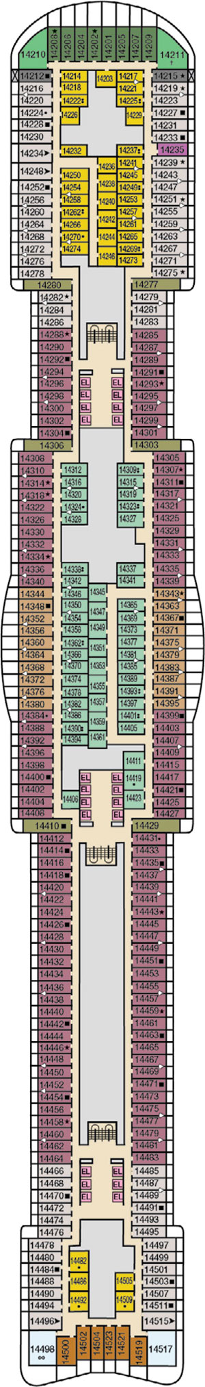 Deck 14 plan