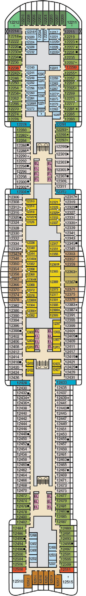 Deck 12 plan