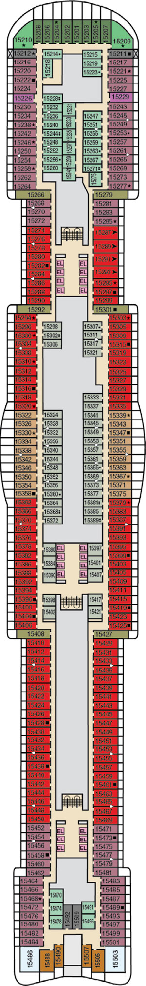Deck 15 plan