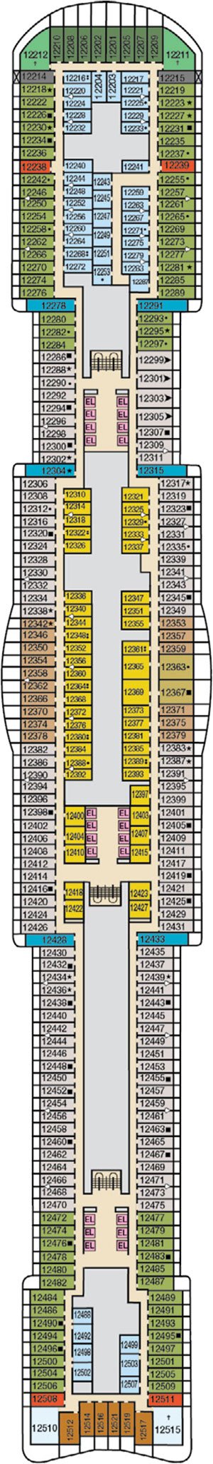 Deck 12 plan
