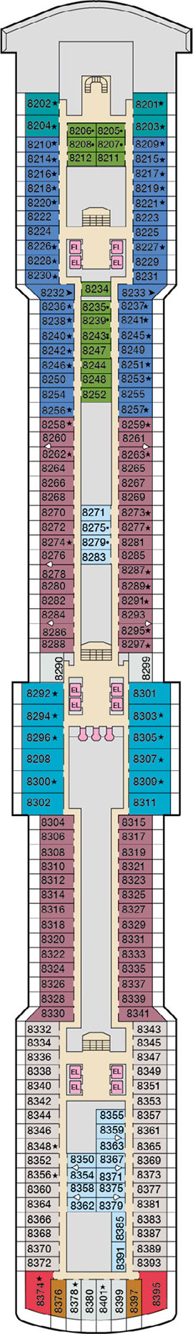 Deck 8 plan