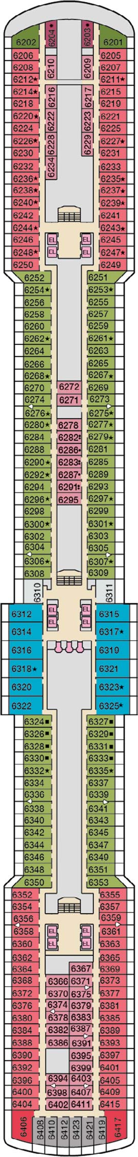 Deck 6 plan