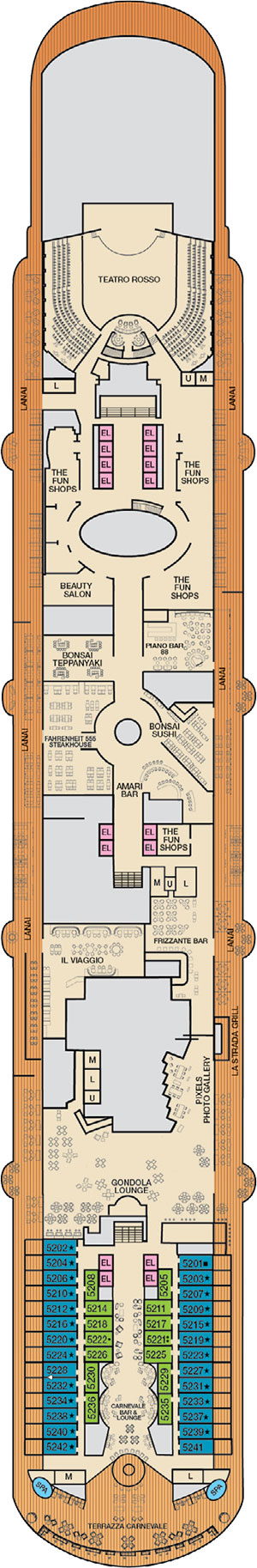 Deck 5 plan