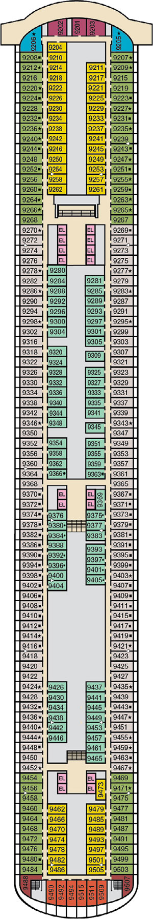 Deck 9 plan