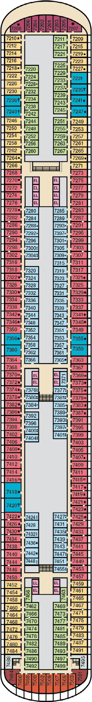 Deck 7 plan