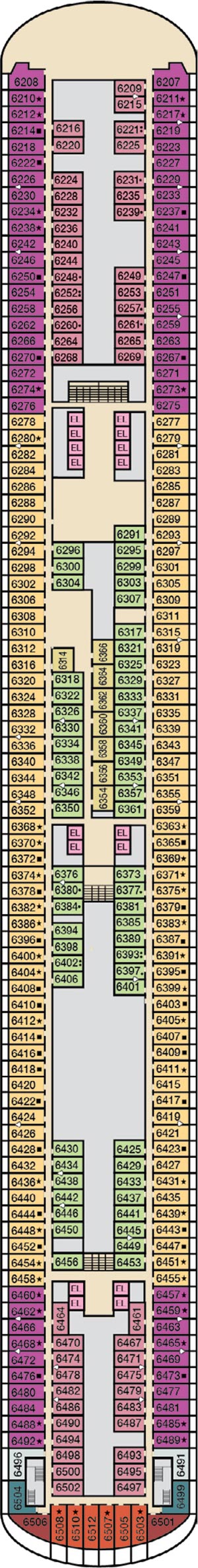 Deck 6 plan