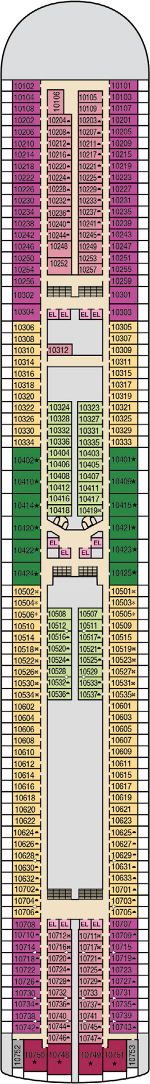Deck 10 plan