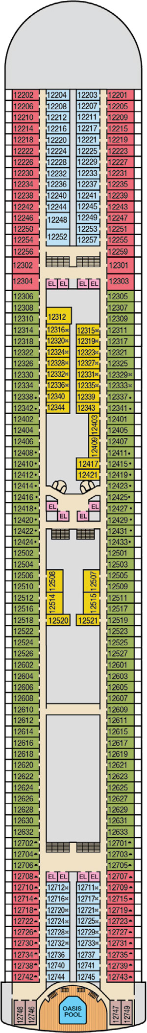 Deck 12 plan