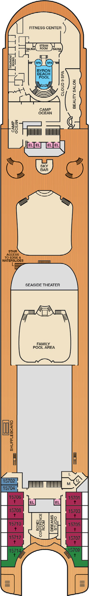 Deck 15 plan