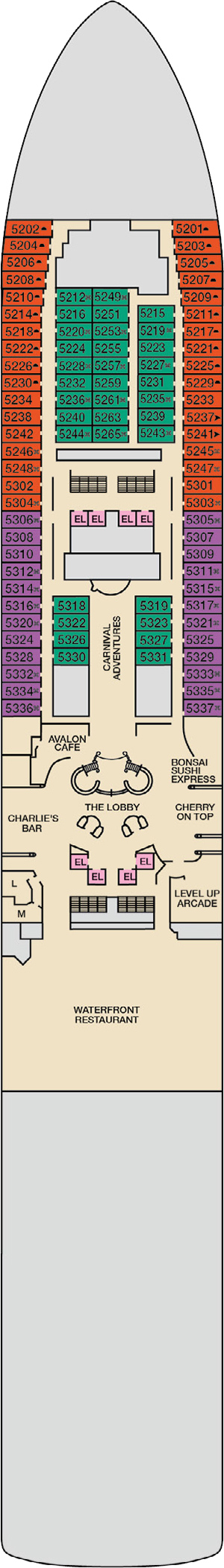 Deck 5 plan