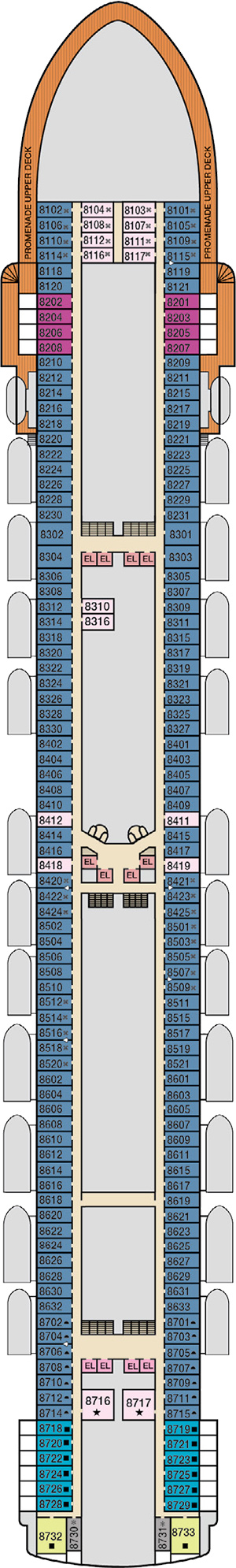 Deck 8 plan