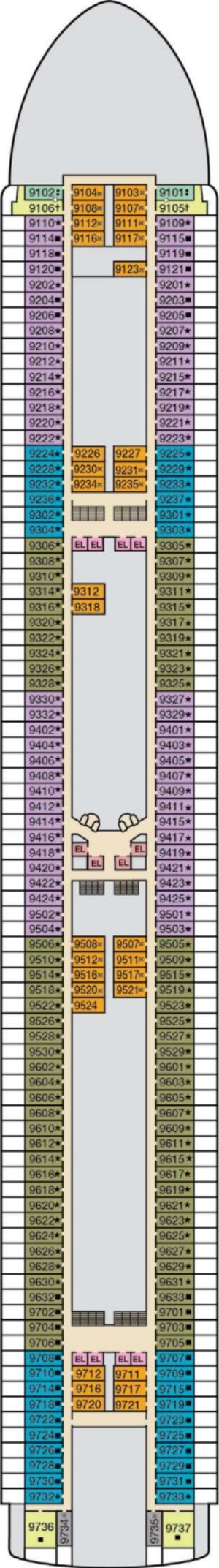 Deck 9 plan