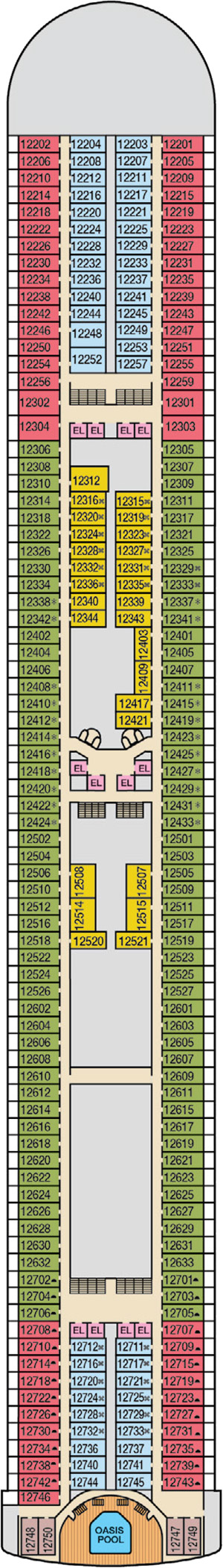 Deck 12 plan