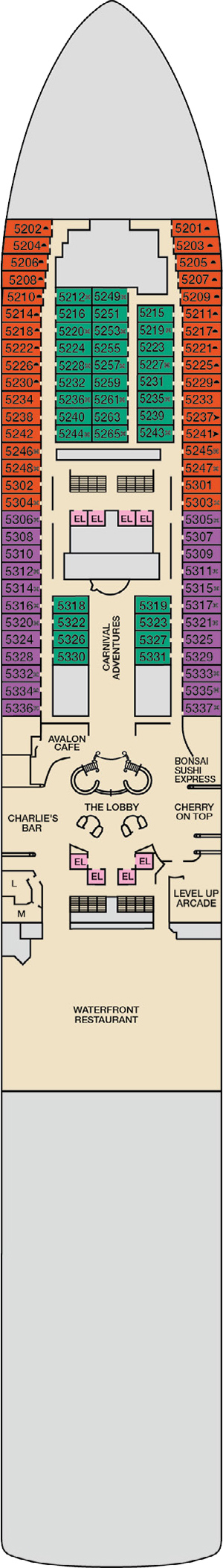 Deck 5 plan