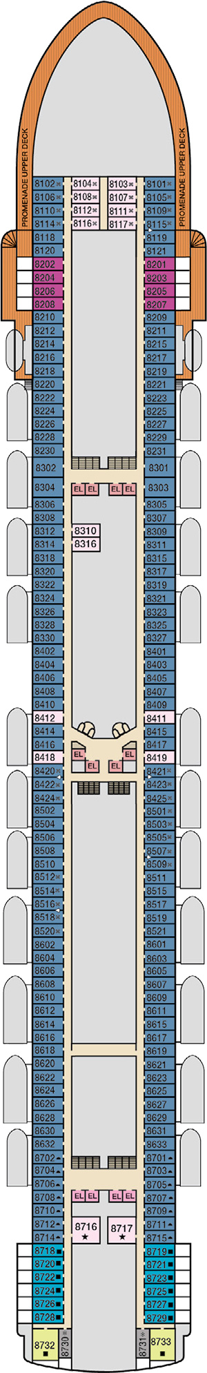 Deck 8 plan