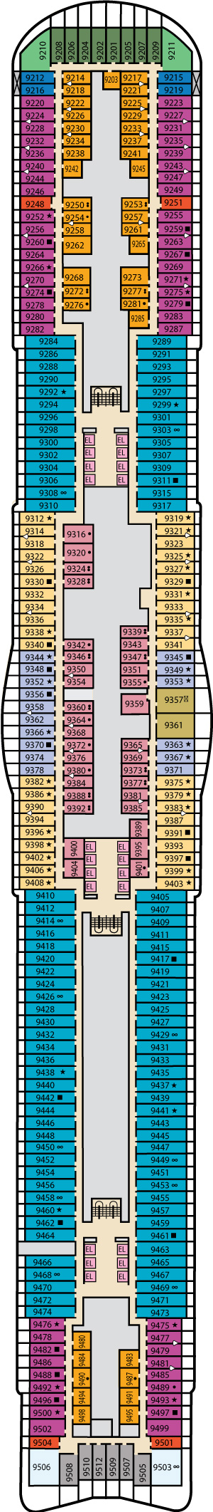 Deck 9 plan