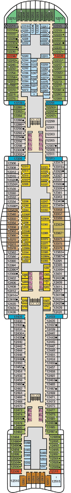 Deck 12 plan