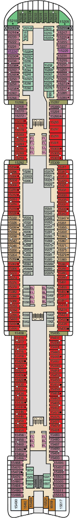 Deck 15 plan