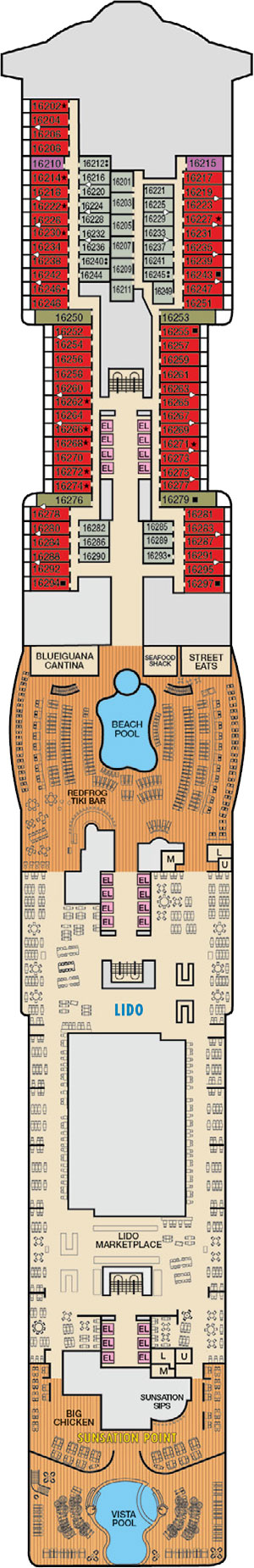 Deck 16 plan